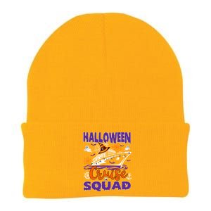 Halloween Cruise Squad Cruising Crew Spooky Season Family Cute Gift Knit Cap Winter Beanie