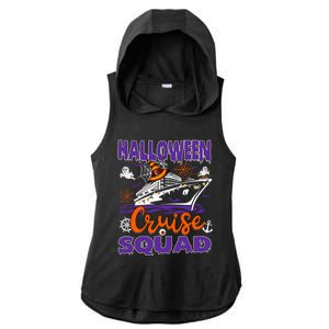 Halloween Cruise Squad Cruising Crew Spooky Season Family Cute Gift Ladies PosiCharge Tri-Blend Wicking Draft Hoodie Tank