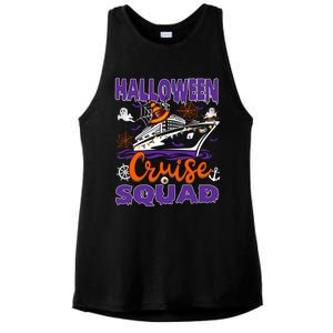 Halloween Cruise Squad Cruising Crew Spooky Season Family Cute Gift Ladies PosiCharge Tri-Blend Wicking Tank