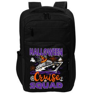 Halloween Cruise Squad Cruising Crew Spooky Season Family Cute Gift Impact Tech Backpack