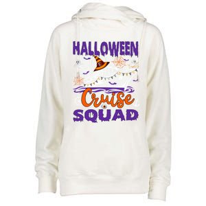 Halloween Cruise Squad Cruising Crew Spooky Season Family Cute Gift Womens Funnel Neck Pullover Hood