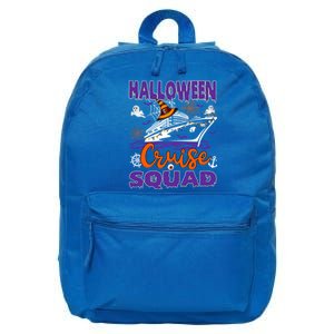 Halloween Cruise Squad Cruising Crew Spooky Season Family Cute Gift 16 in Basic Backpack