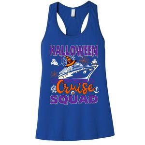 Halloween Cruise Squad Cruising Crew Spooky Season Family Cute Gift Women's Racerback Tank