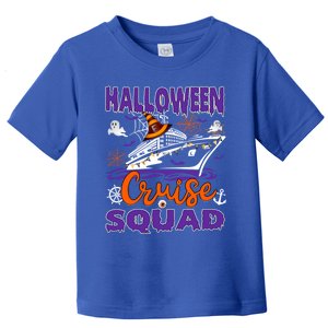 Halloween Cruise Squad Cruising Crew Spooky Season Family Cute Gift Toddler T-Shirt