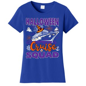 Halloween Cruise Squad Cruising Crew Spooky Season Family Cute Gift Women's T-Shirt