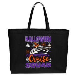 Halloween Cruise Squad Cruising Crew Spooky Season Family Cute Gift Cotton Canvas Jumbo Tote