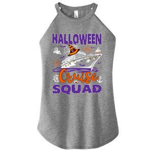 Halloween Cruise Squad Cruising Crew Spooky Season Family Cute Gift Women's Perfect Tri Rocker Tank