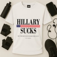 Hillary Clinton Sucks But Monica Is Way Better At It Performance Shirt