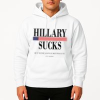 Hillary Clinton Sucks But Monica Is Way Better At It Hoodie