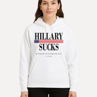 Hillary Clinton Sucks But Monica Is Way Better At It Hoodie