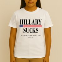 Hillary Clinton Sucks But Monica Is Way Better At It T-Shirt