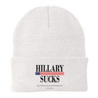 Hillary Clinton Sucks But Monica Is Way Better At It Beanie
