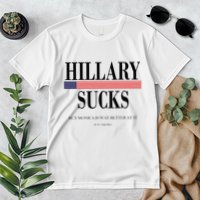 Hillary Clinton Sucks But Monica Is Way Better At It Premium T-Shirt