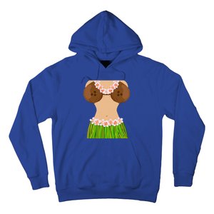 Hawaiian Coconut Shell Bra Funny Halloween Party Hoodie