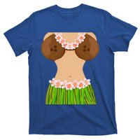 Hawaiian Coconut Shell Bra Funny Halloween Party T-Shirt