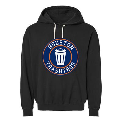 Houston Cheaters Sign Stealing Trashtros Baseball Gift Garment-Dyed Fleece Hoodie