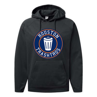 Houston Cheaters Sign Stealing Trashtros Baseball Gift Performance Fleece Hoodie