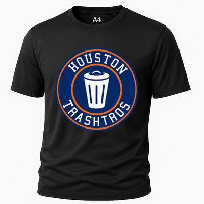 Houston Cheaters Sign Stealing Trashtros Baseball Gift Cooling Performance Crew T-Shirt