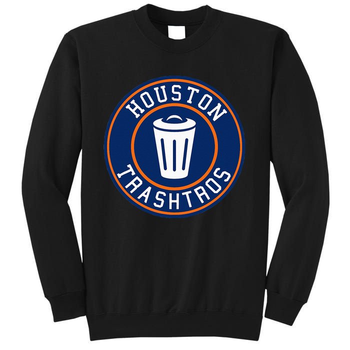 Houston Cheaters Sign Stealing Trashtros Baseball Gift Tall Sweatshirt