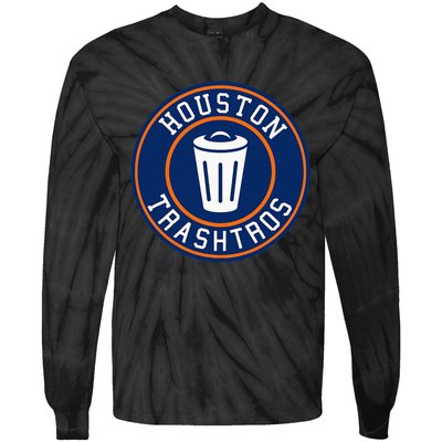 Houston Cheaters Sign Stealing Trashtros Baseball Gift Tie-Dye Long Sleeve Shirt