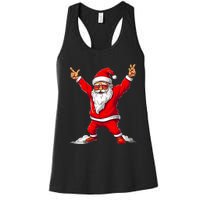 Happy Christmas Santa For Boy Girl Funny Christmas Women's Racerback Tank