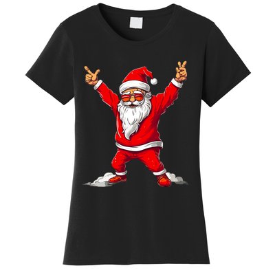 Happy Christmas Santa For Boy Girl Funny Christmas Women's T-Shirt