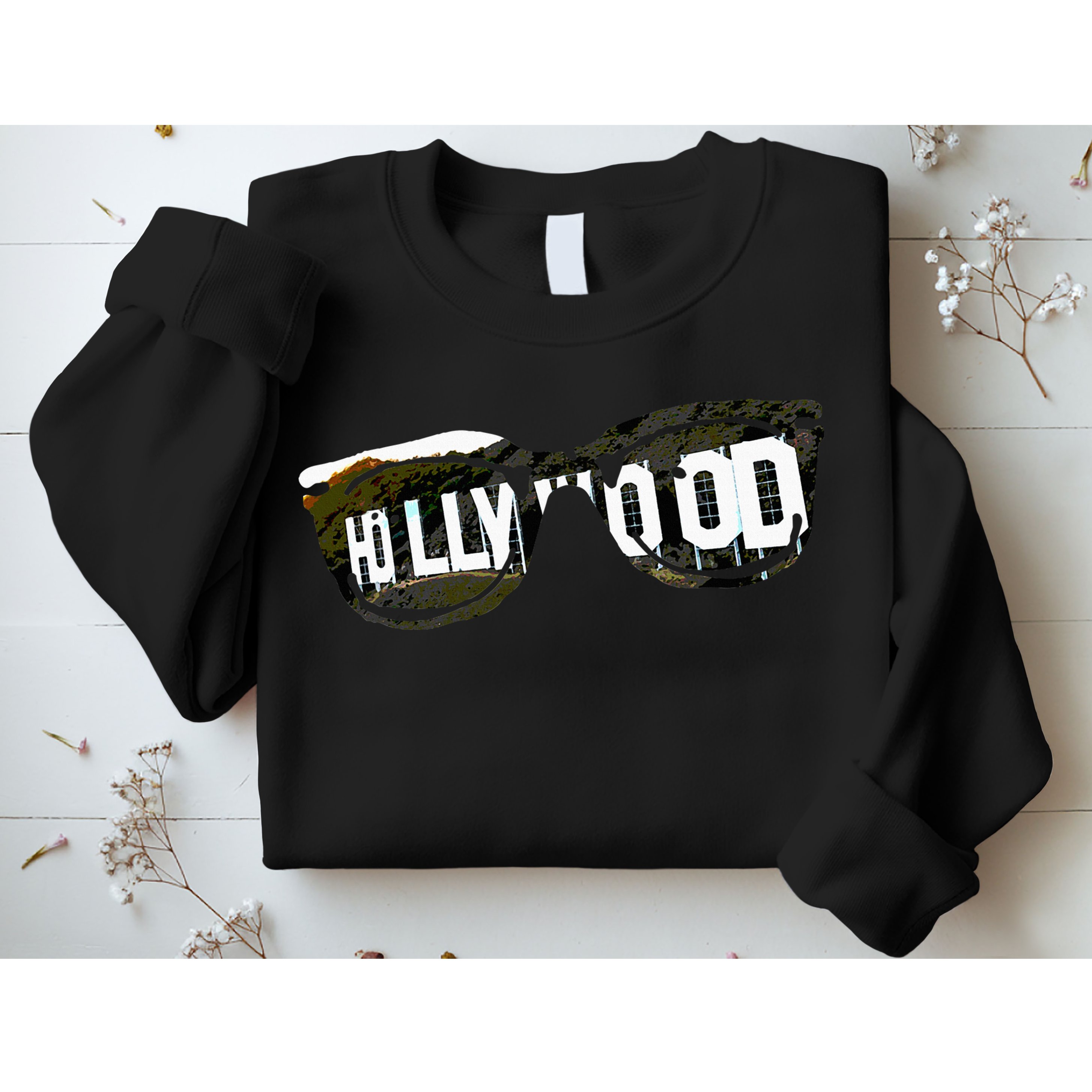 Hollywood California Sign Souvenir Sweatshirt