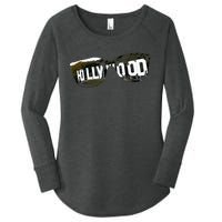 Hollywood California Sign Souvenir Women's Perfect Tri Tunic Long Sleeve Shirt