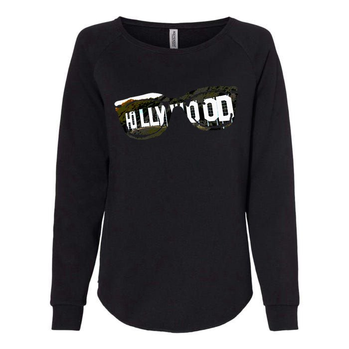 Hollywood California Sign Souvenir Womens California Wash Sweatshirt