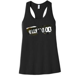 Hollywood California Sign Souvenir Women's Racerback Tank