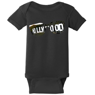 Hollywood California Sign Souvenir Baby Bodysuit