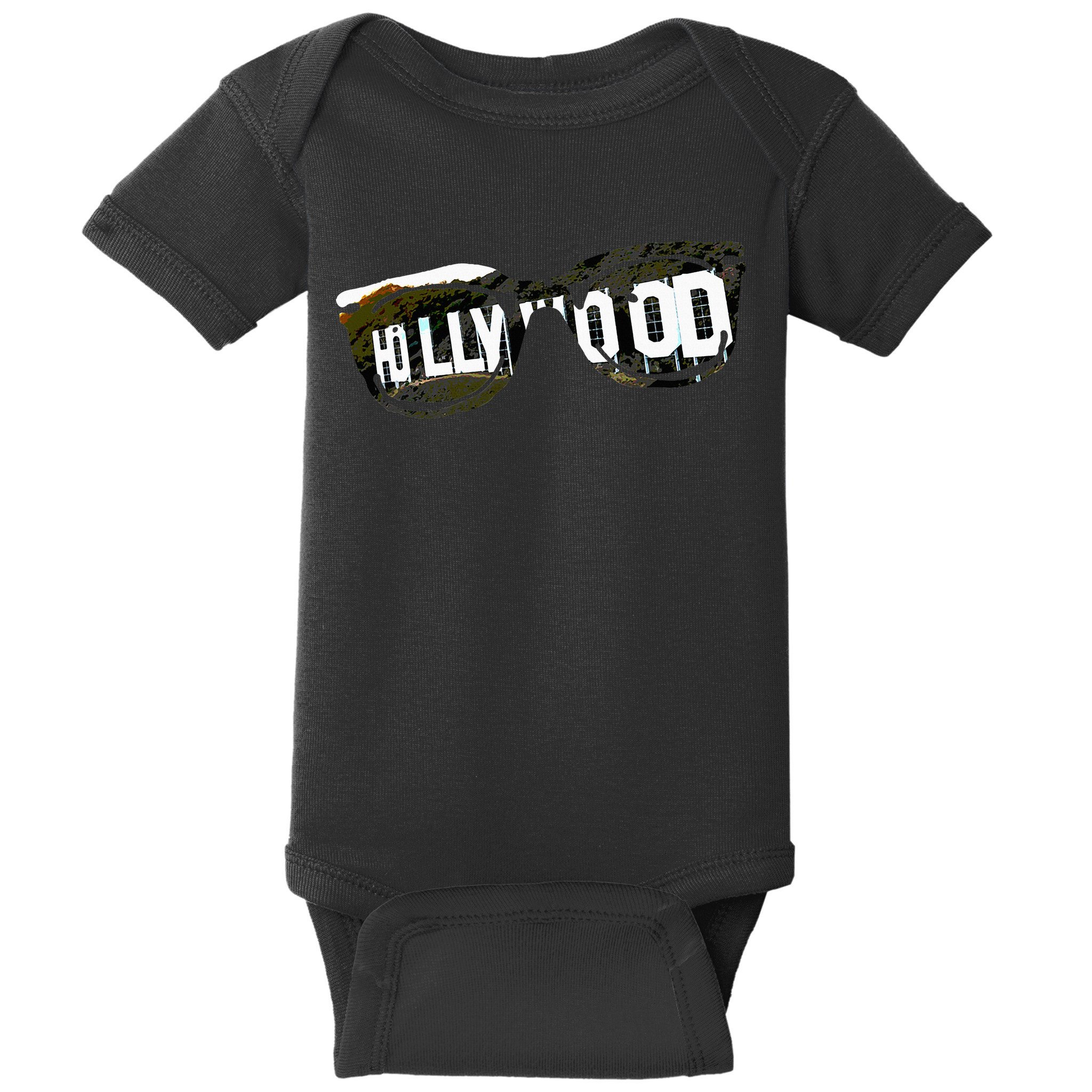Hollywood California Sign Souvenir Baby Bodysuit