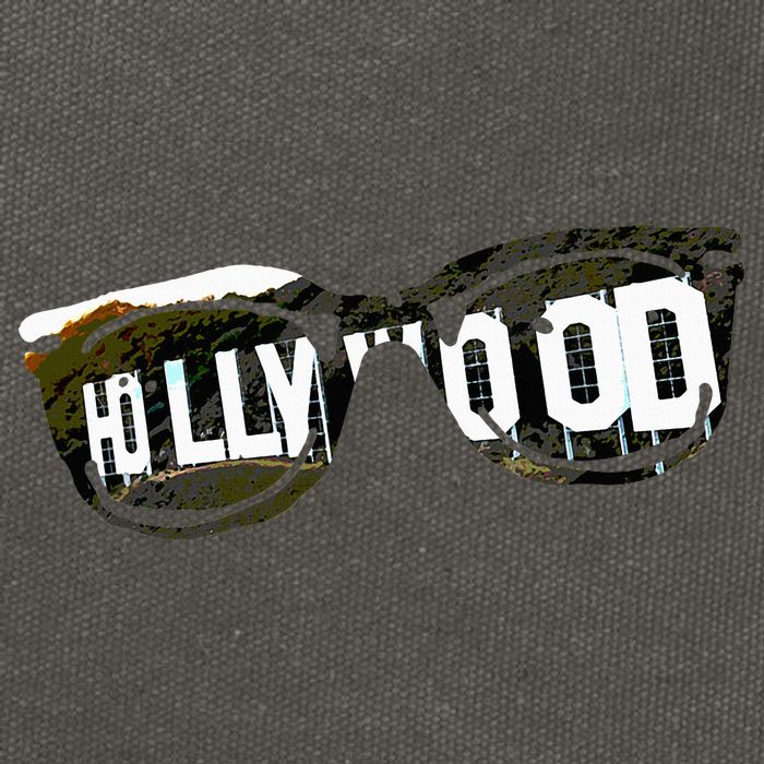 Hollywood California Sign Souvenir Cotton Canvas Backpack