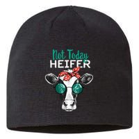 Heifer Country Sayings Not Today Heifer Sustainable Beanie