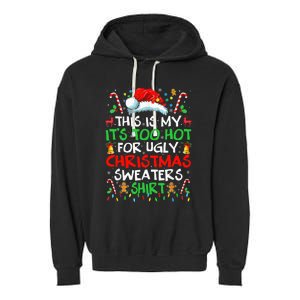 Hot Christmas Sweater Collection Garment-Dyed Fleece Hoodie