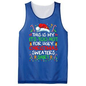 Hot Christmas Sweater Collection Mesh Reversible Basketball Jersey Tank