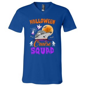 Halloween Cruise Squad Family Cruising Crew Vacation Trip Gift V-Neck T-Shirt