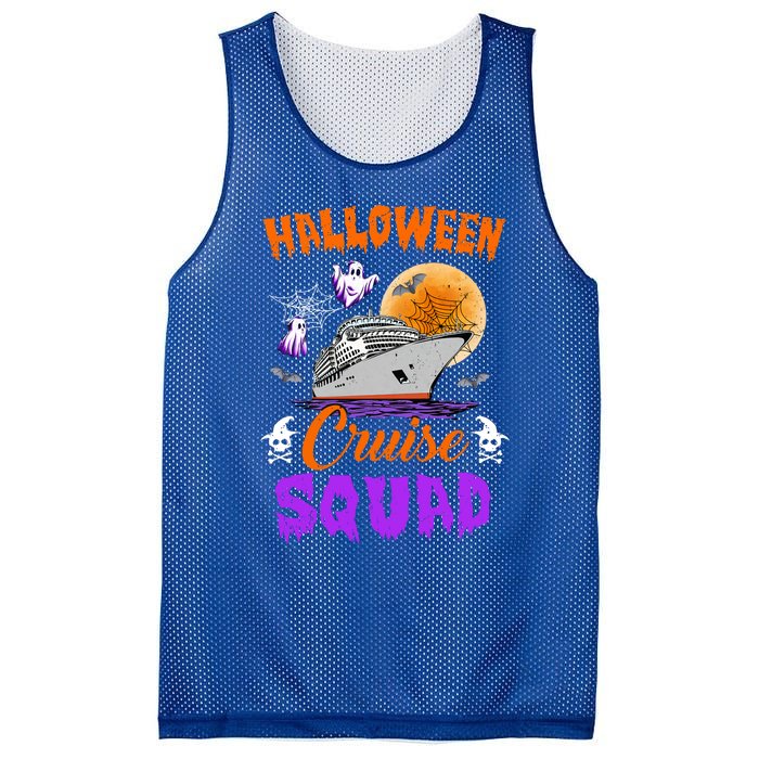 Halloween Cruise Squad Family Cruising Crew Vacation Trip Gift Mesh Reversible Basketball Jersey Tank