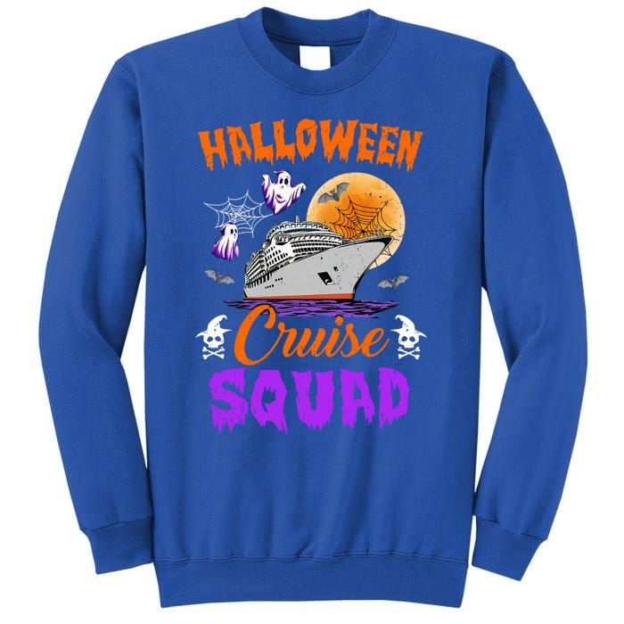 Halloween Cruise Squad Family Cruising Crew Vacation Trip Gift Tall Sweatshirt