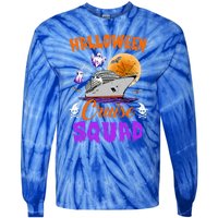 Halloween Cruise Squad Family Cruising Crew Vacation Trip Gift Tie-Dye Long Sleeve Shirt