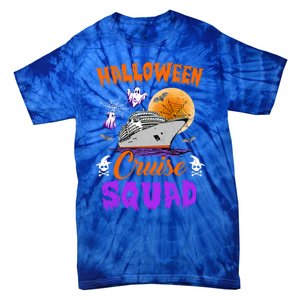 Halloween Cruise Squad Family Cruising Crew Vacation Trip Gift Tie-Dye T-Shirt