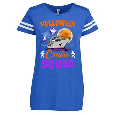 Halloween Cruise Squad Family Cruising Crew Vacation Trip Gift Enza Ladies Jersey Football T-Shirt