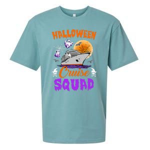 Halloween Cruise Squad Family Cruising Crew Vacation Trip Gift Sueded Cloud Jersey T-Shirt