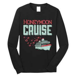 Honeymoon Cruise Ship Cruising Vacation Trip Couple Gift Long Sleeve Shirt