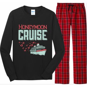 Honeymoon Cruise Ship Cruising Vacation Trip Couple Gift Long Sleeve Pajama Set