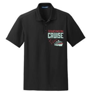 Honeymoon Cruise Ship Cruising Vacation Trip Couple Gift Dry Zone Grid Polo