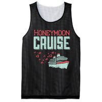 Honeymoon Cruise Ship Cruising Vacation Trip Couple Gift Mesh Reversible Basketball Jersey Tank