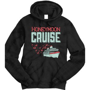 Honeymoon Cruise Ship Cruising Vacation Trip Couple Gift Tie Dye Hoodie