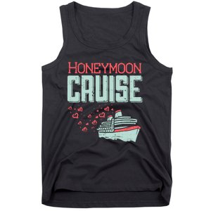 Honeymoon Cruise Ship Cruising Vacation Trip Couple Gift Tank Top