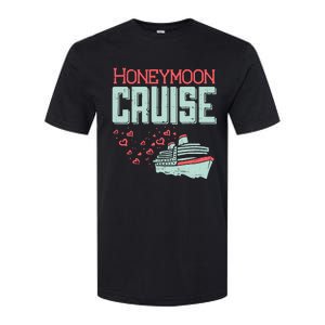 Honeymoon Cruise Ship Cruising Vacation Trip Couple Gift Softstyle CVC T-Shirt